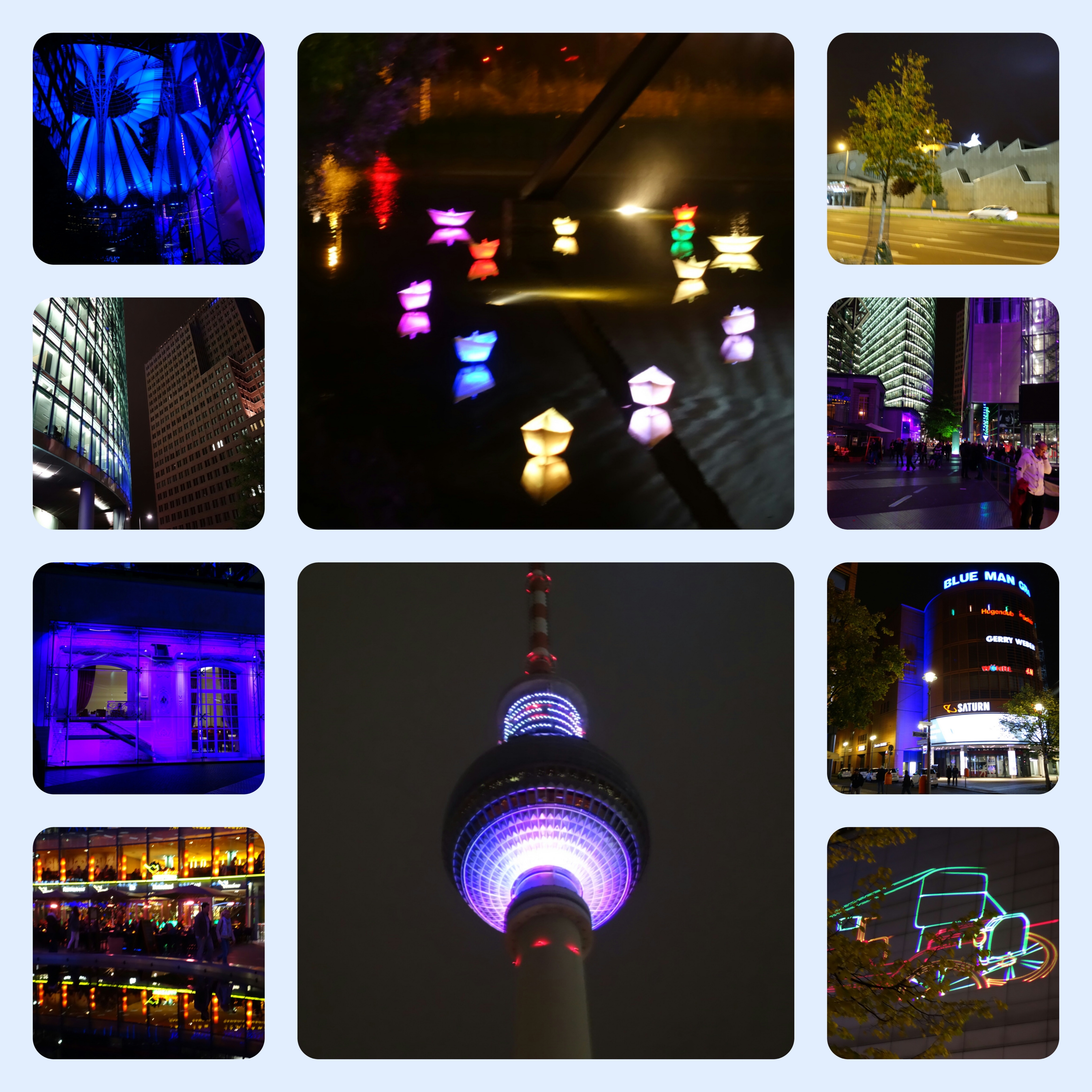 Ein Highlight: Berlin leuchtet